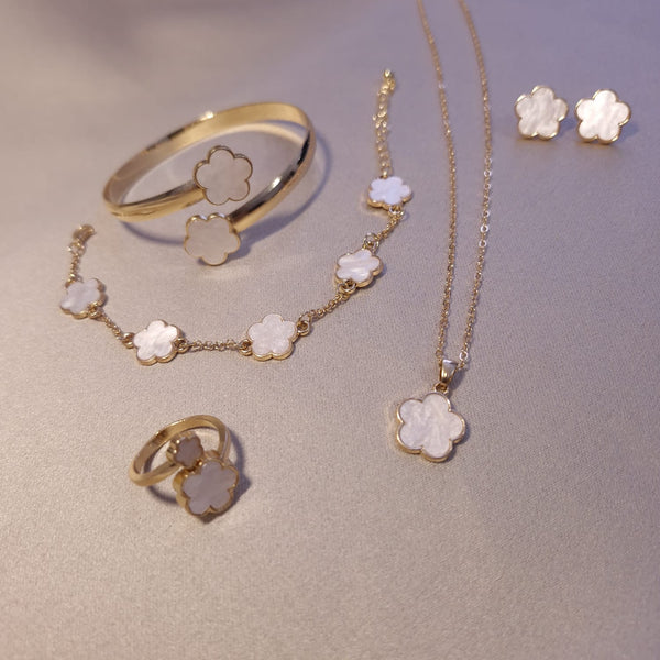 Set Trifoi gold ivoir - Lucky Charm