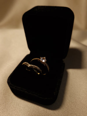 Set Inele Regale cu Cristale