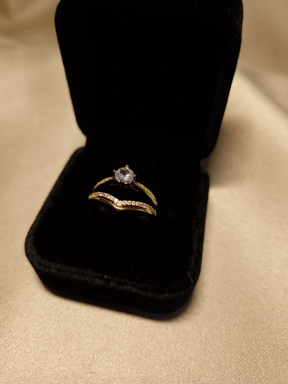 Set Inele Regale cu Cristale