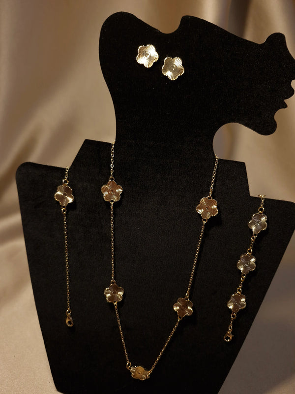 Set Trifoi Auriu 4 piese