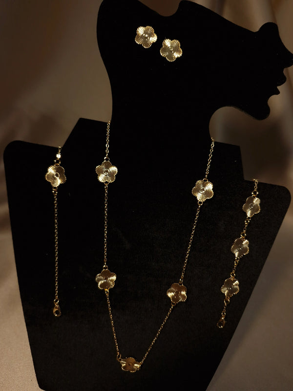 Set Trifoi Auriu 4 piese