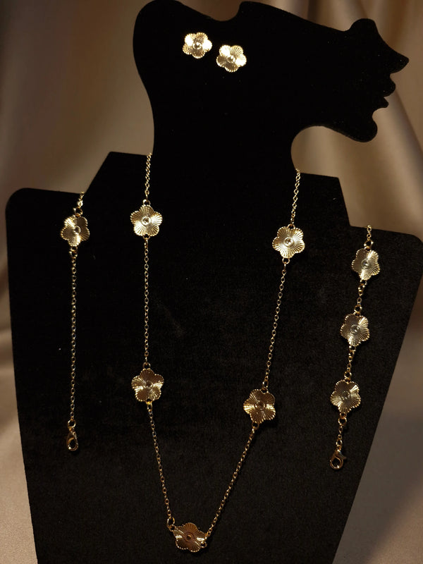 Set Trifoi Auriu 4 piese