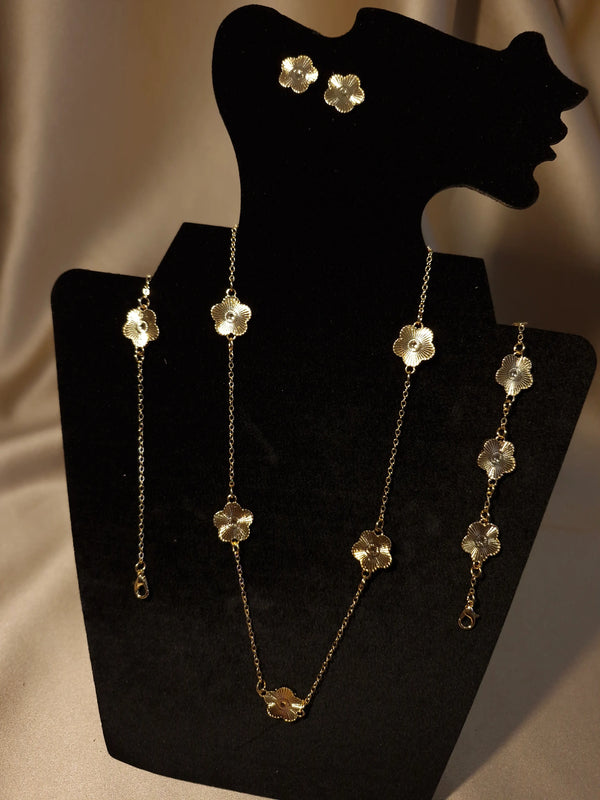 Set Trifoi Auriu 4 piese