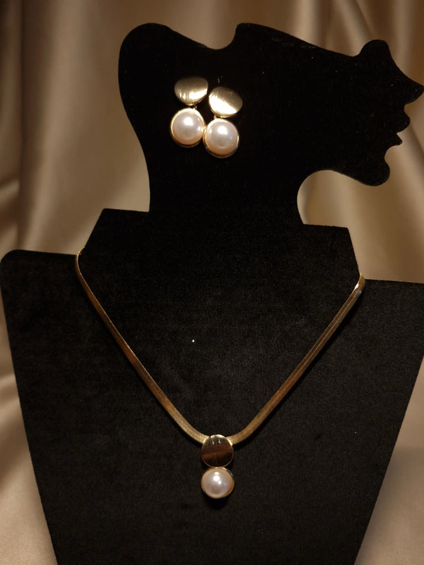 Set Gold Pearl