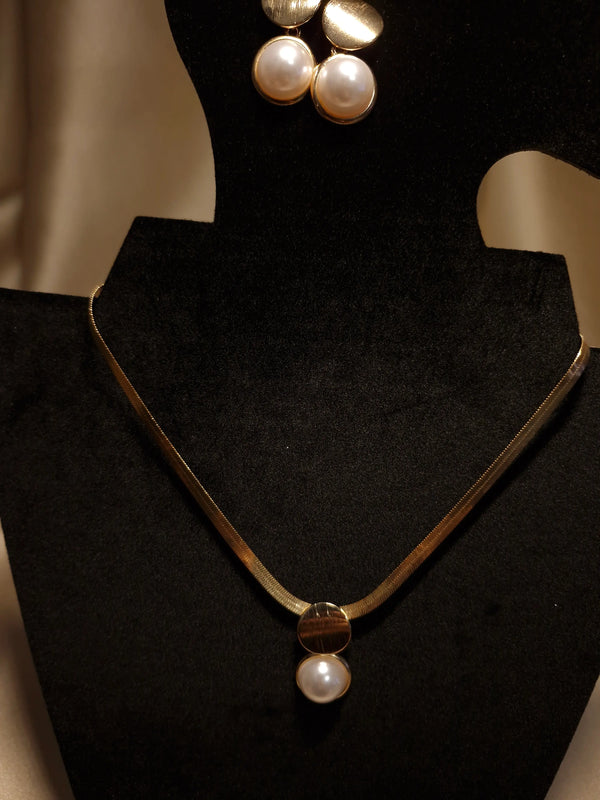 Set Gold Pearl