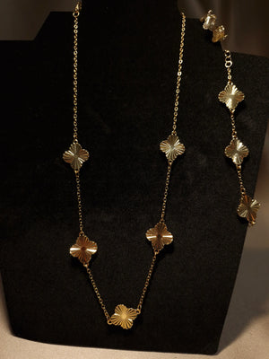 Set trifoi auriu 3 piese