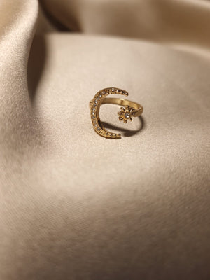 Inel Gold Moon - Lucky Charm