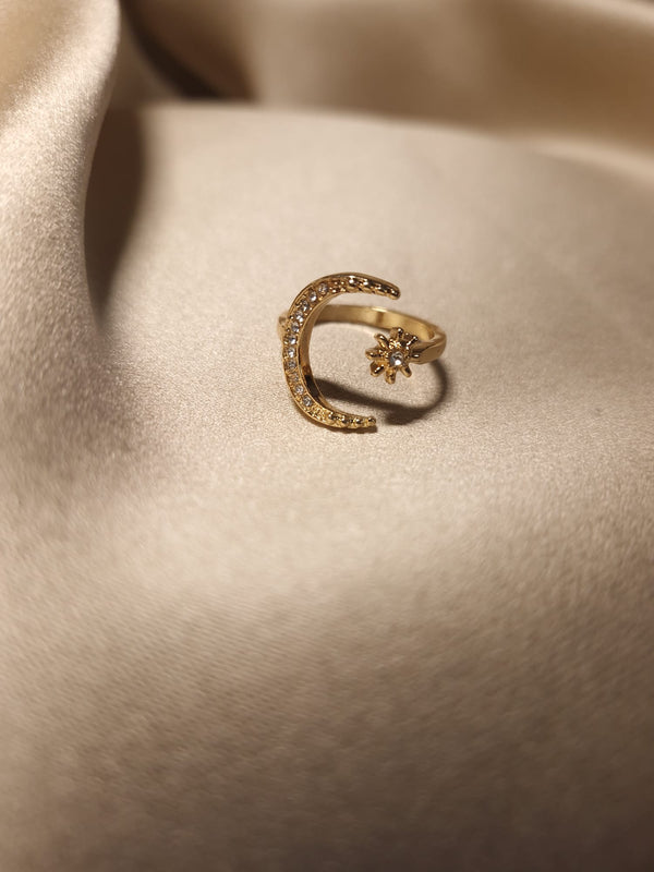 Inel Gold Moon - Lucky Charm