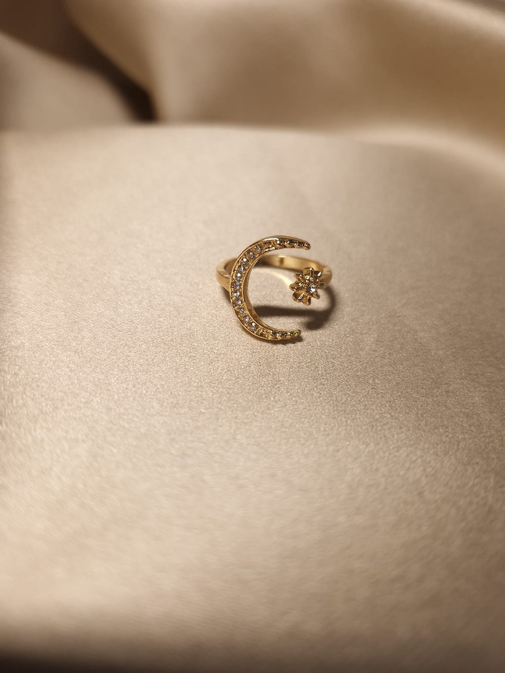 Inel Gold Moon - Lucky Charm