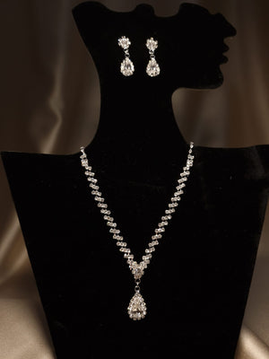 Set zigzag cu cristal - Lucky Charm