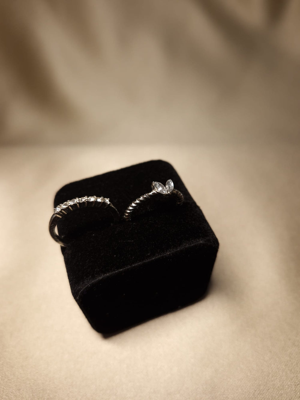 Set 2 inele Silver, reglabile - Lucky Charm