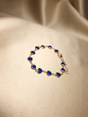 Bratara inimioare albastre - Lucky Charm