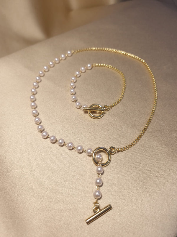 set perle colier perle brățară perle